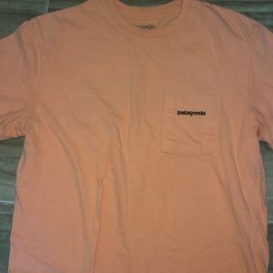Patagonia orange shirt SMALL